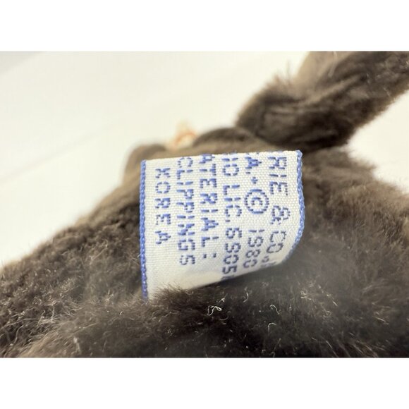 Cuddle Ups Wags Dog Puppy Wallace Berrie 1980 Plush Stuffed Animal With Tags - Picture 8 of 14